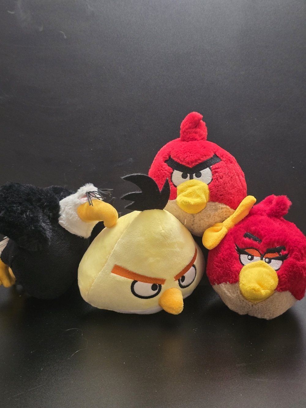 Angry Birds Plush Bundle Lot of 4 Rovio Small 4-6 Inch